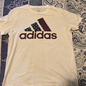 Adidas White Tee Shirt [PERFECT CONDITION]
